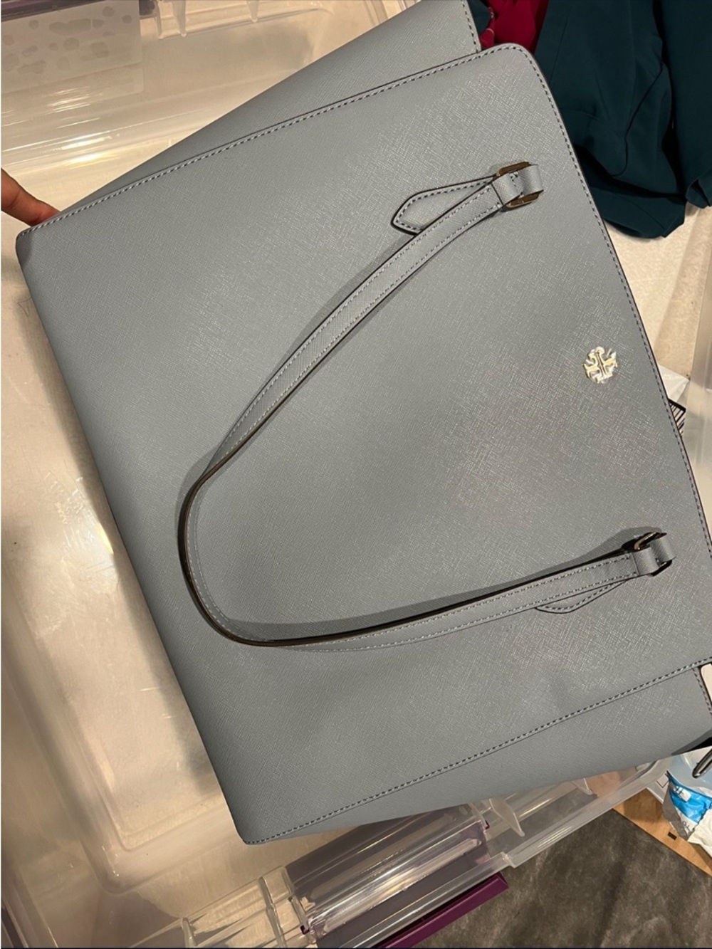 Women's Tote Bag with Logo Accent